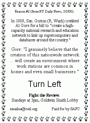 Did Al Gore help with the invention of the Internet? You bet.