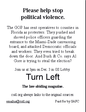 Republicans rioted to force a change in election officials' decisions in Miami-Dade.