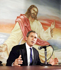 Bush under Christ
